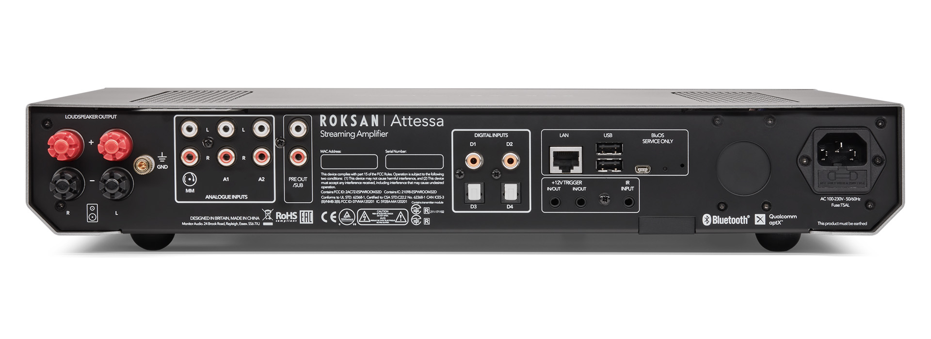 Превосходный драйв и контроль баса: Roksan Attessa Streaming Amplifier