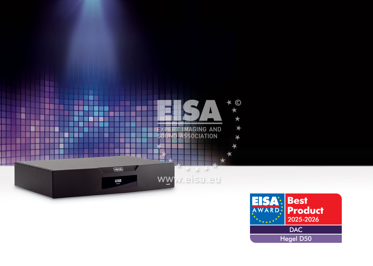 Hegel D50 - Победитель EISA 2025-2026 в номинации Лучший ЦАП