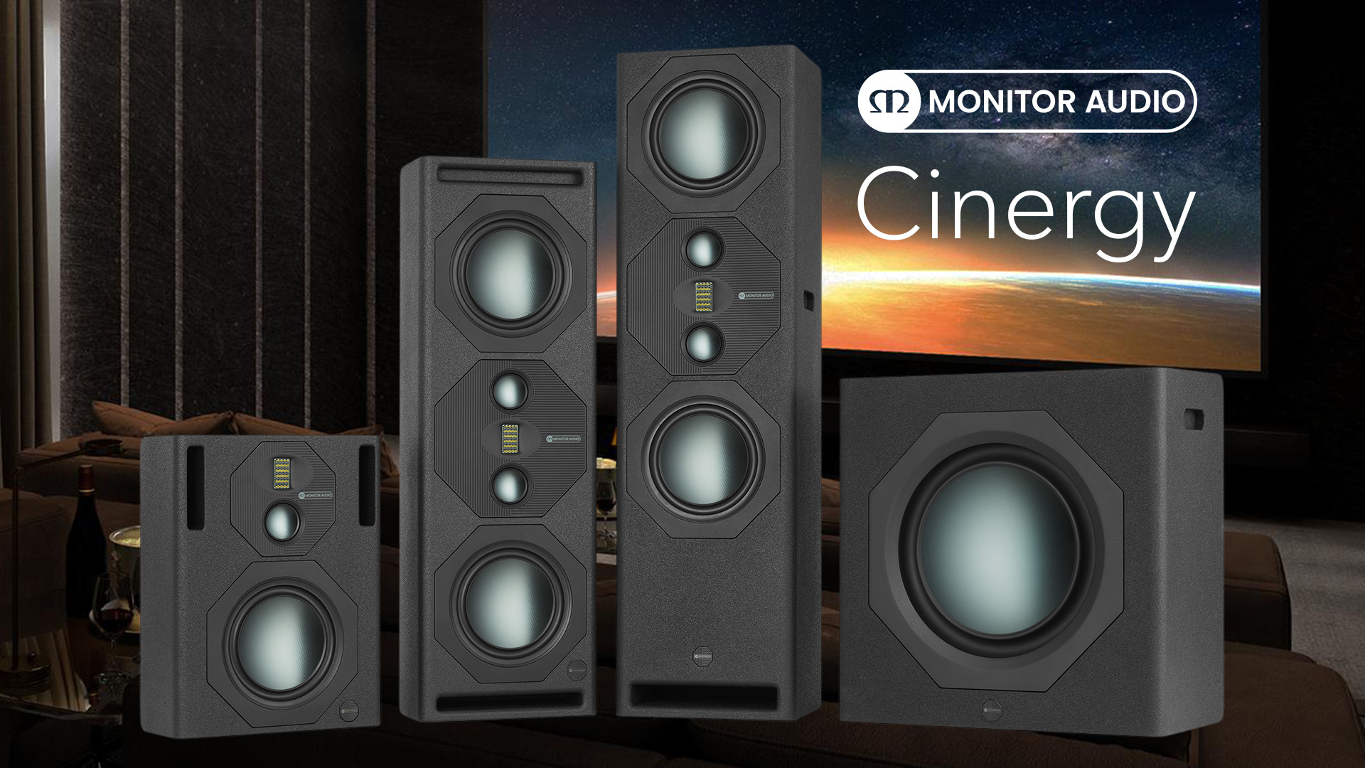 Cinergy от Monitor Audio – премиум-колонки для домашних кинотеатров –  Barnsly Sound Blog