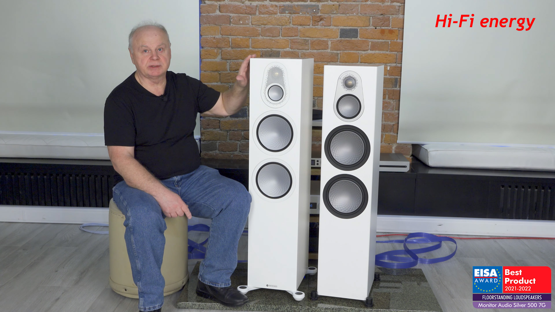 Скачок вперёд: Monitor Audio Silver 500 7G на канале Hi-Fi Energy – Barnsly  Sound Blog