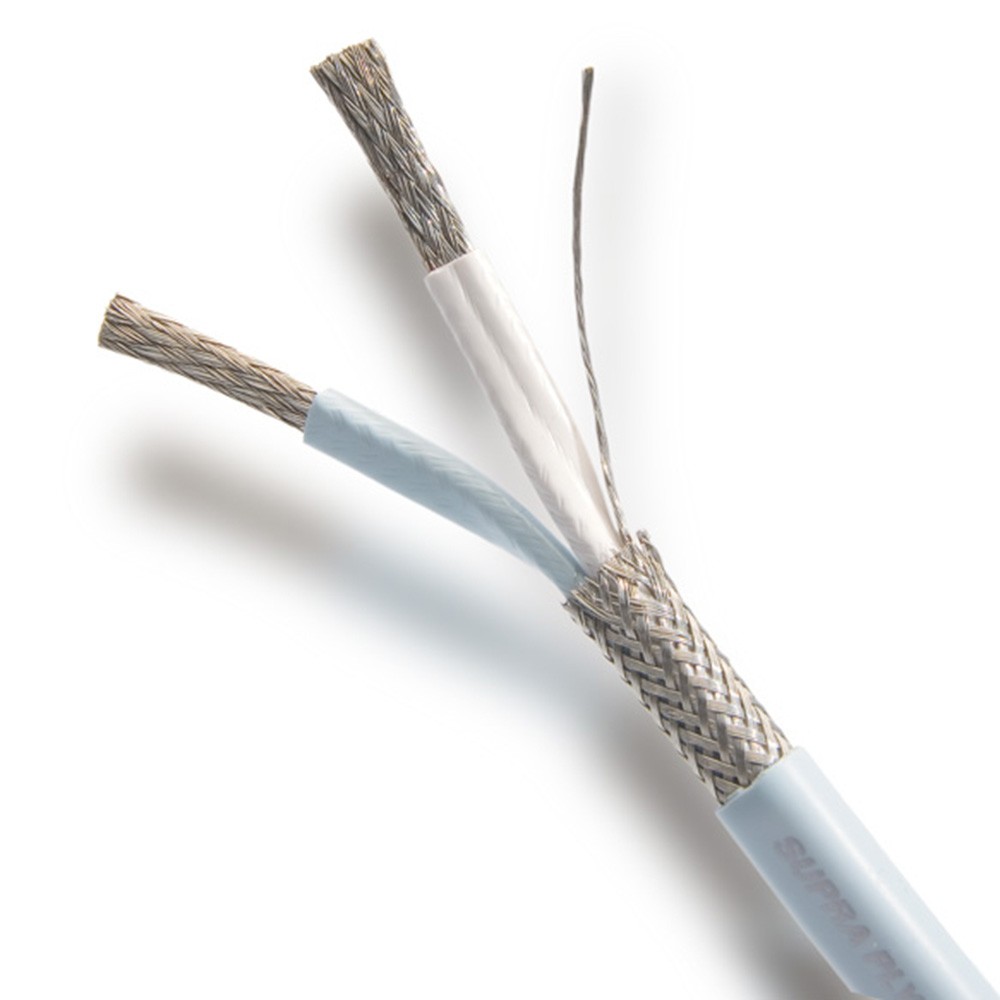 Купить Экранированный акустический кабель на катушке Supra Cables PLY 2x3.4/S Blue в интернет магазине в Москве цены в каталоге Barnsly Store