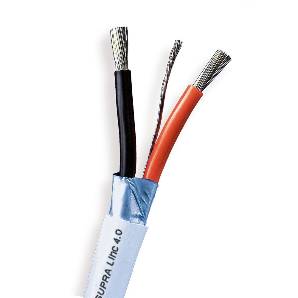 Купить Экранированный акустический кабель на катушке Supra Cables LINC 2x4.0 Blue в интернет магазине в Москве цены в каталоге Barnsly Store