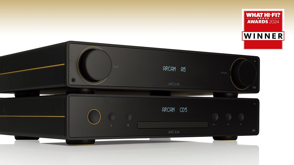 What Hi-Fi? Award – для стереокомпонентов Arcam