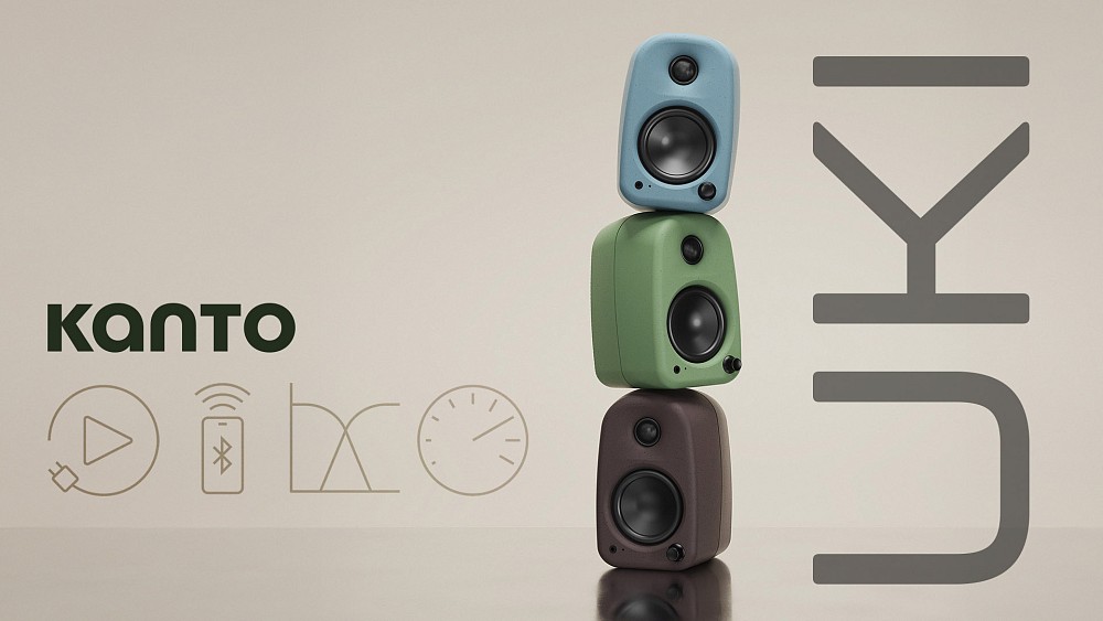 Kanto Audio представляет компактные активные настольные колонки UKI
