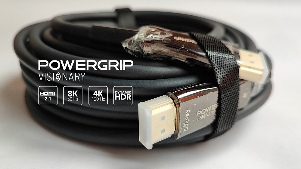 Новое поколение HDMI-кабелей Visionary стандарта 2.1 от POWERGRIP – уже в продаже