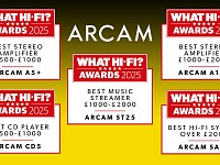 Arcam торжествует: пять моделей получили What Hi-Fi? Awards 2025